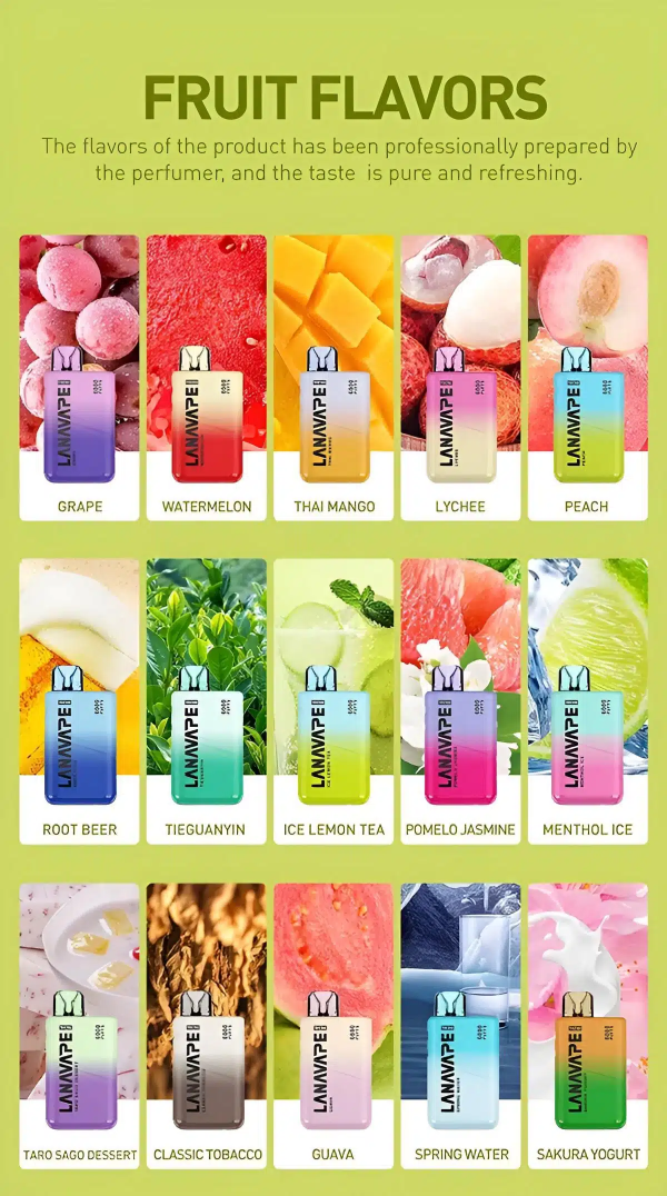 LANA拉娜Bar BC6000 Puffs拋棄式丨即棄型電子煙裝置 葡萄:圖片 2