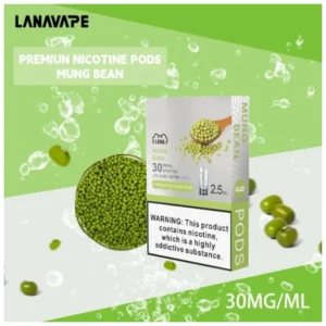 LANA 一代專用煙彈|三入裝|LED發光丨通RELX一代主機 綠豆