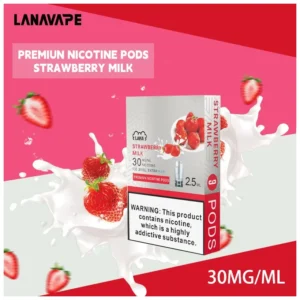 LANA 一代專用煙彈|三入裝|LED發光丨RELX一代主機 草莓牛奶